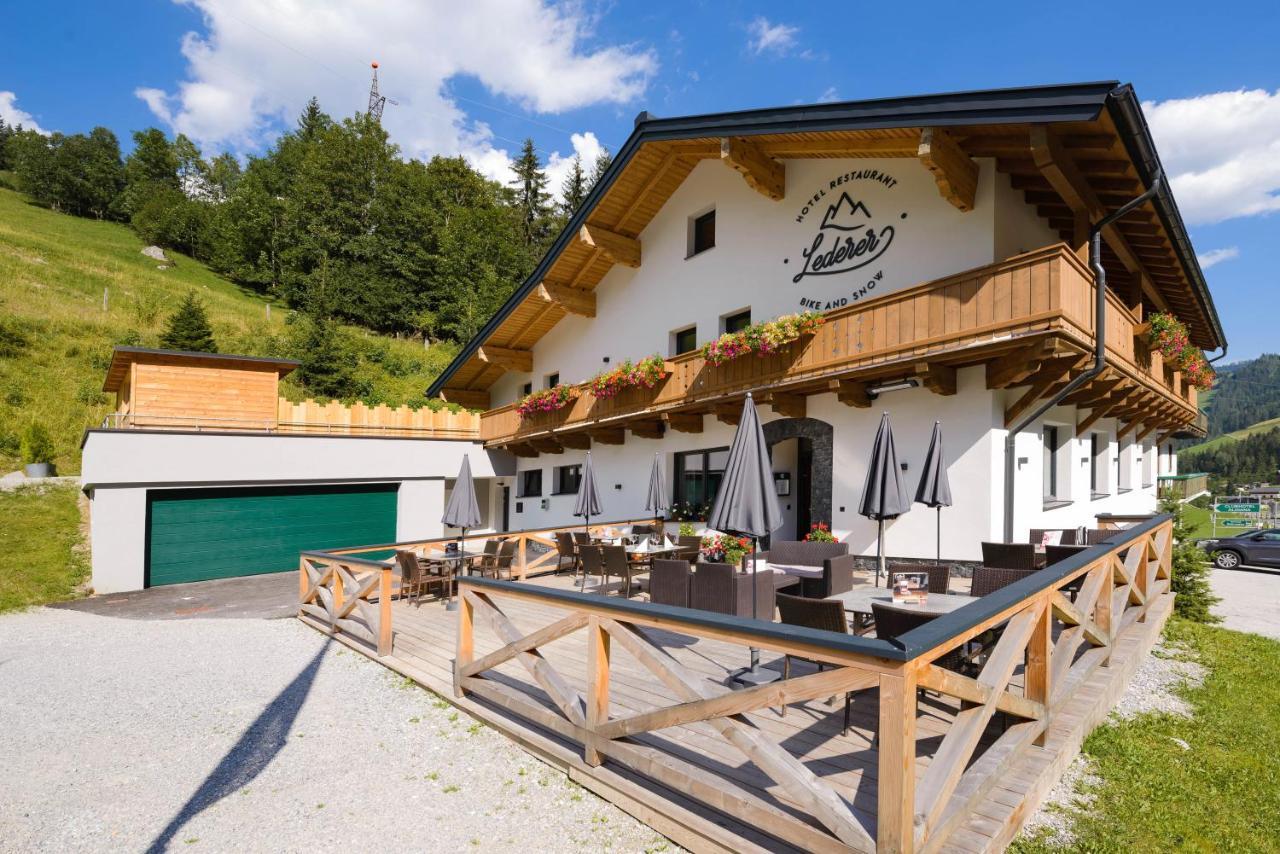 Hotel-Restaurant Bike&Snow Lederer Muhlbach Am Hochkonig Bagian luar foto