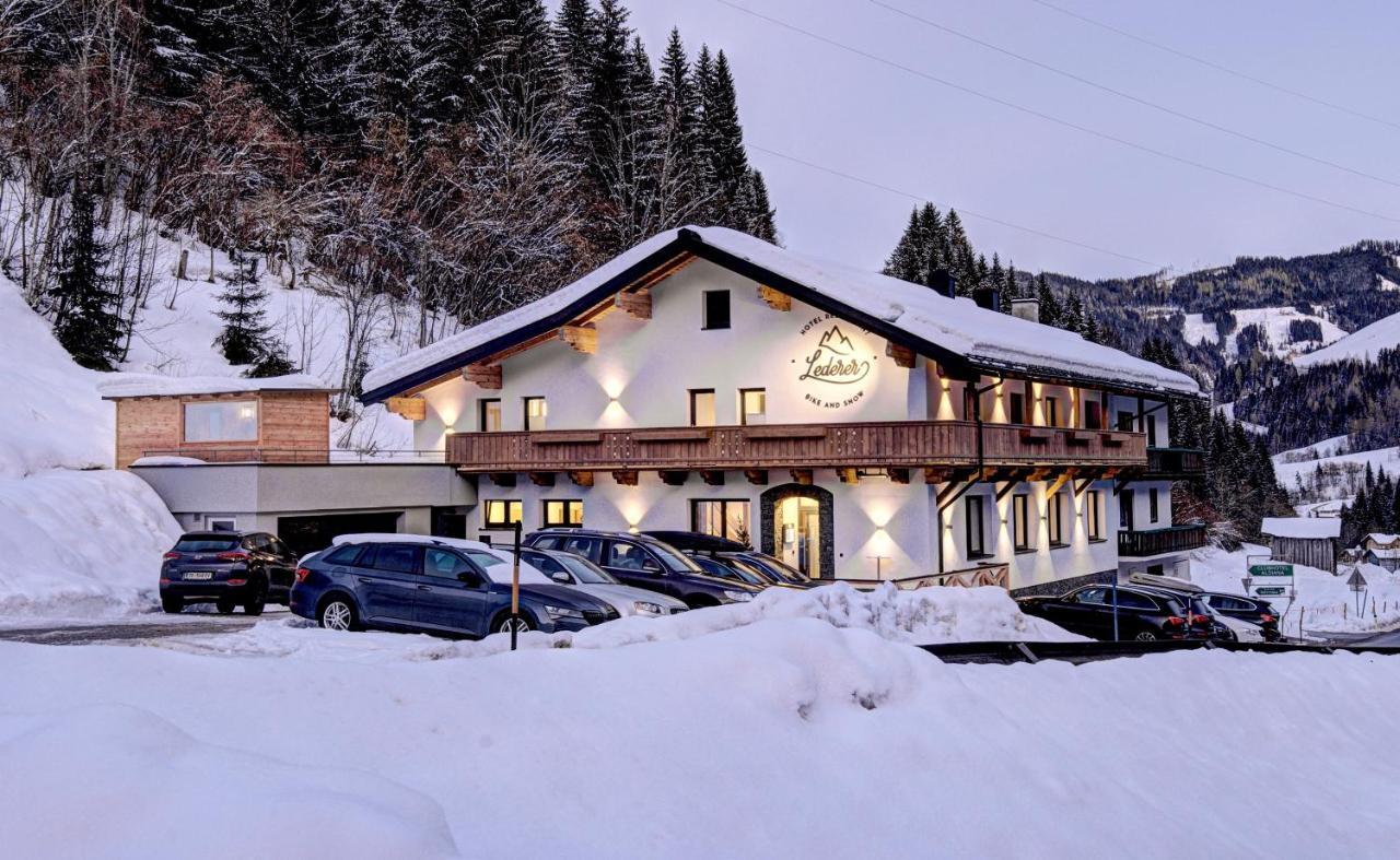 Hotel-Restaurant Bike&Snow Lederer Muhlbach Am Hochkonig Bagian luar foto